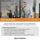 ประชาสัมพันธ์รับนักศึกษาฝึกงาน บริษัท FutureLog Asia Pacific Ltd.