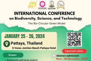 งานประชุมนานาชาติ International Conference on Biodiversity, Science and Technology ครั้งที่ 1