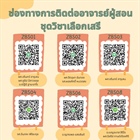 ประชาสัมพันธ์ช่องทางการติดต่ออาจารย์ผู้สอน ชุดวิชาเลือกเสรี ภาคเรียนที่ 1/2567 คณะบริหารธุรกิจเพื่อสังคม (ZBS)